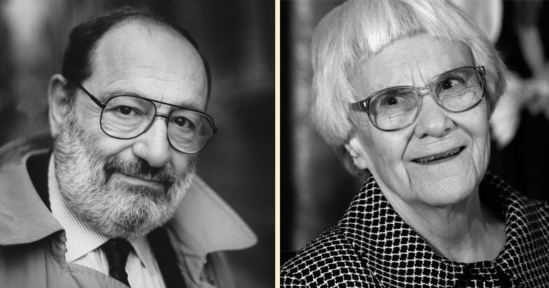 Umberto Eco és Harper Lee